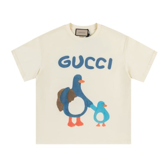 Gucci Early Spring Collection High-Weight Short-Sleeve